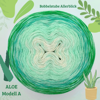 Bobbel des Monats August 2025 " ALOE " 4 Farben